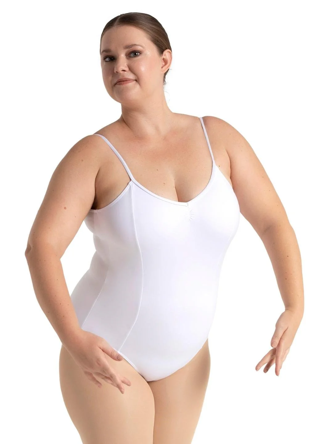 Studio Collection V Neck Camisole Leotard - Image 20