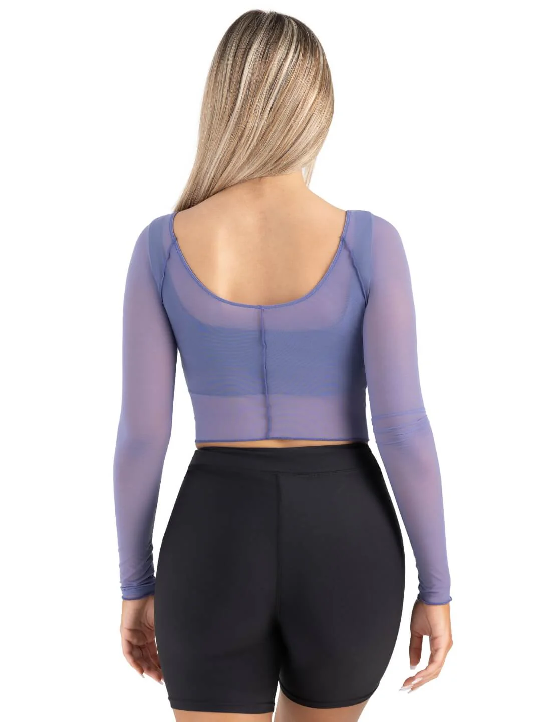 Sunset Nostalgia Dusk Longsleeve Mesh Top - Image 10