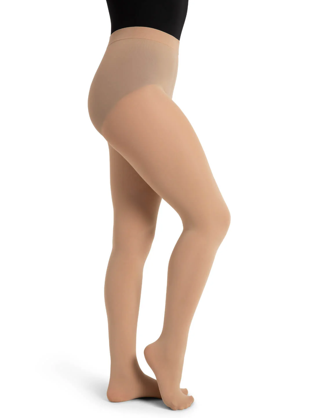 Ultra Soft™ Footed Tight with Self-Knit Waistband - Image 7